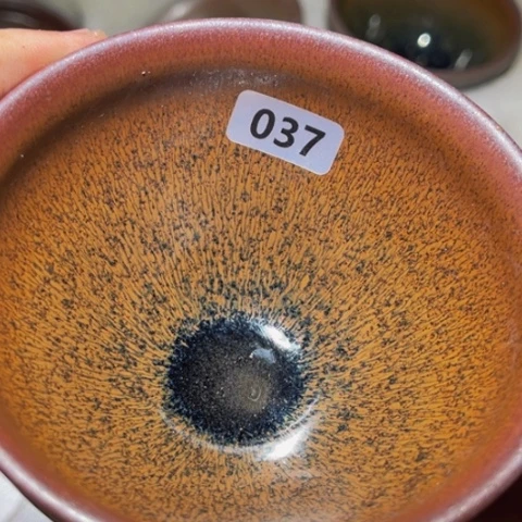 茶盏原矿原釉柴烧建盏