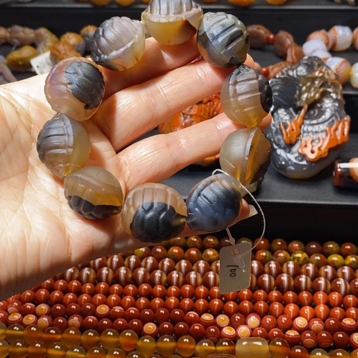 未镶嵌手链玛瑙/玉髓