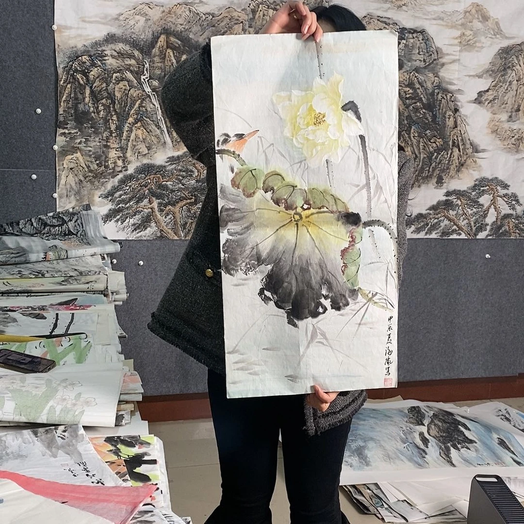 国画手写手绘国画作品47