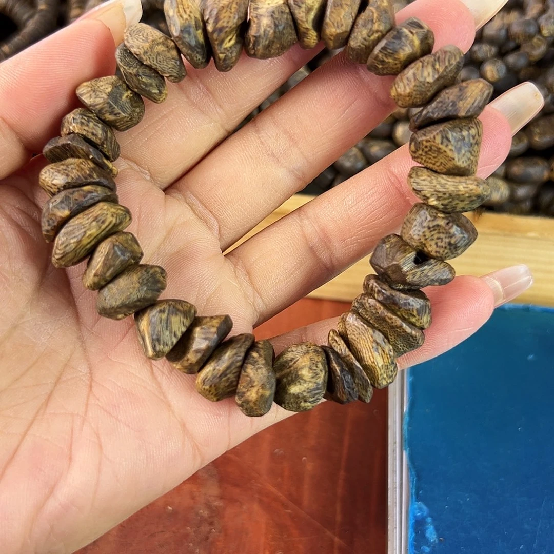 永***止沉香碎屑沉香树丁包壳单圈22g