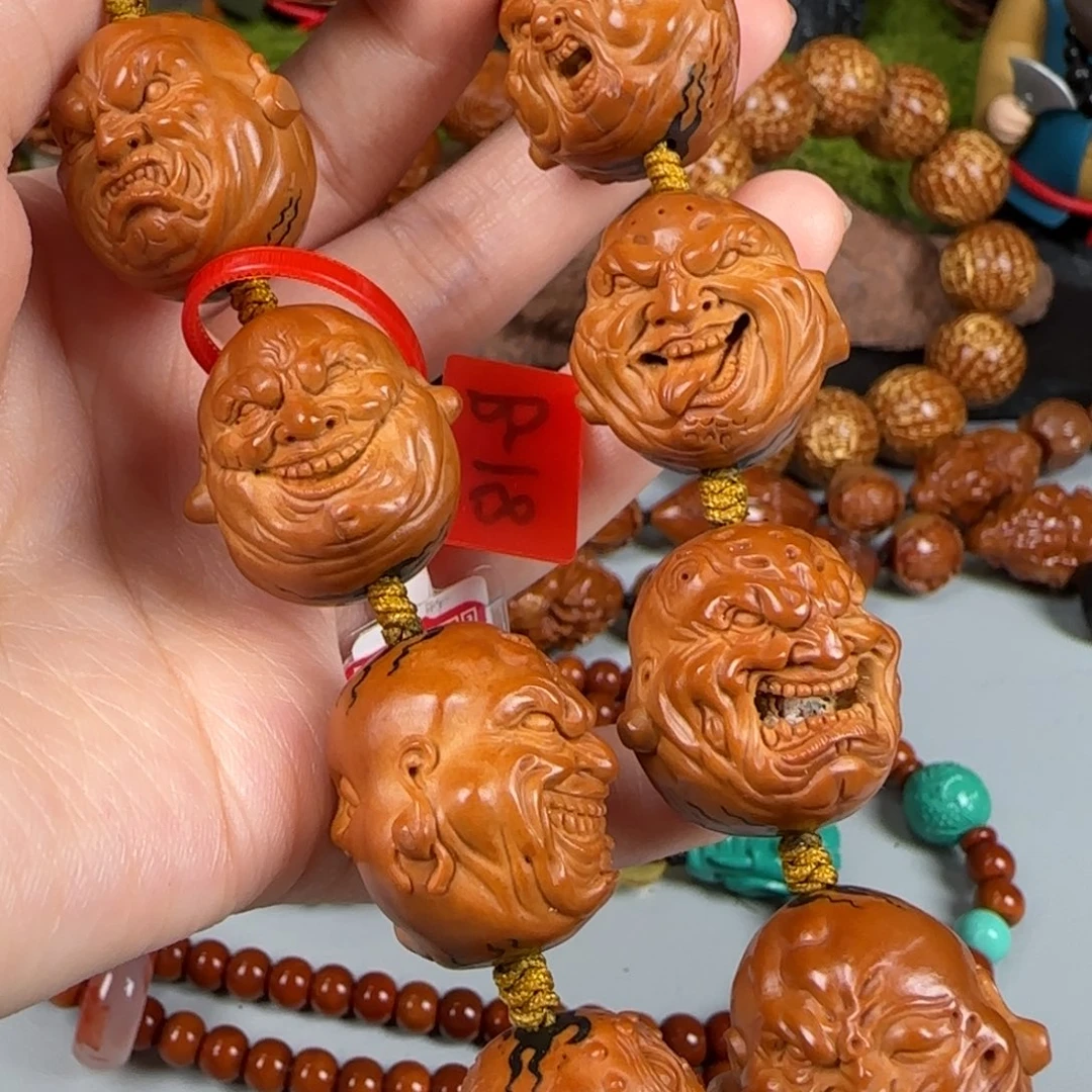 橄榄核手串/手链双面恶僧