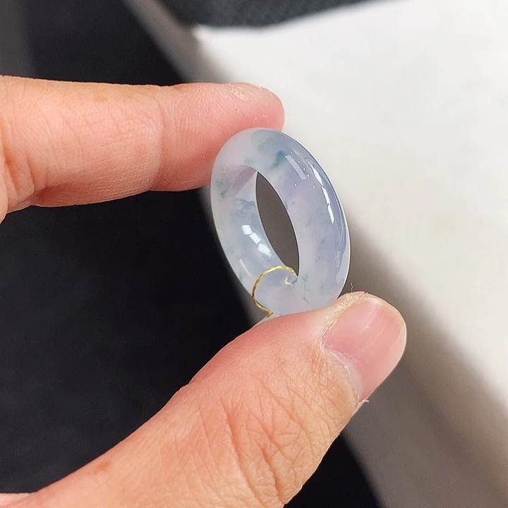 翡翠未镶嵌戒指13号