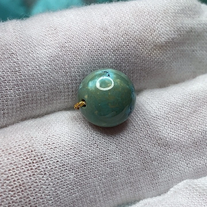 未镶嵌绿松石天然原矿 带武汉地大证书