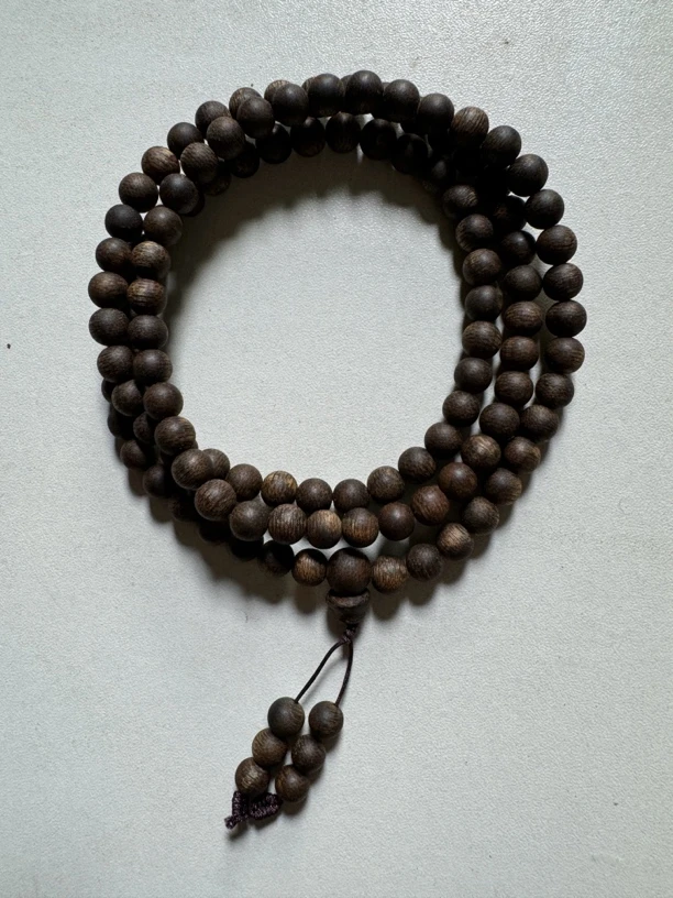 L2棋楠沉香沉水虎斑圆珠07多圈多样性发1