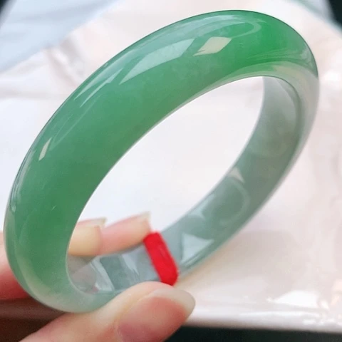 未镶嵌手镯翡翠52圈口080939