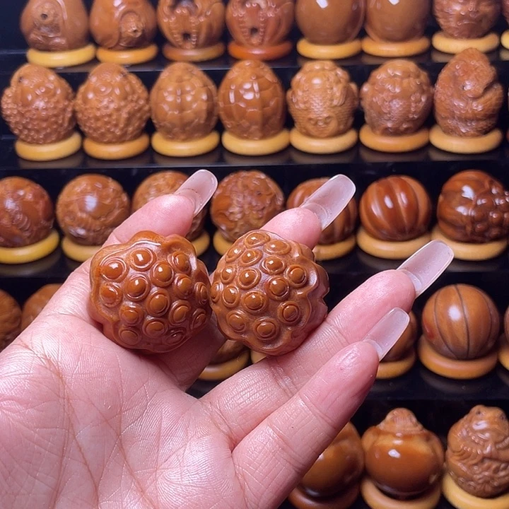 橄榄核把件橄榄雕刻