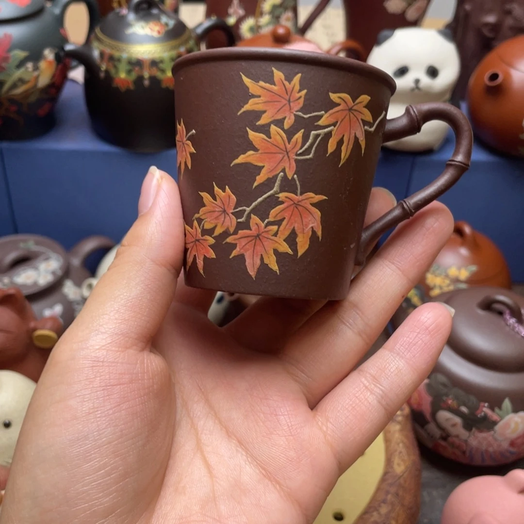 茶杯紫砂紫砂主人杯100cc