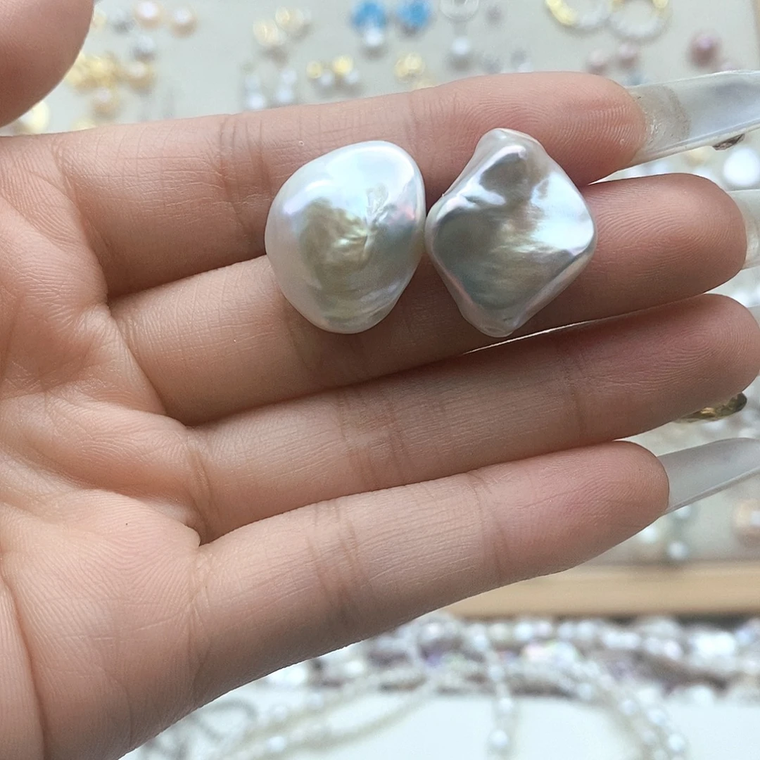 耳饰未镶嵌淡水珍珠