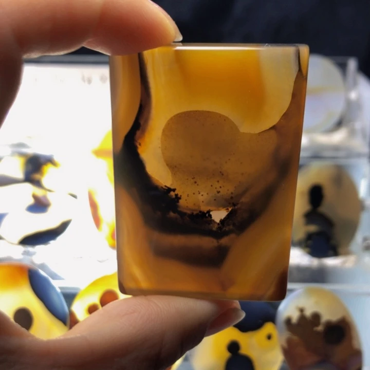 合金玛瑙/玉髓珠宝奇石36