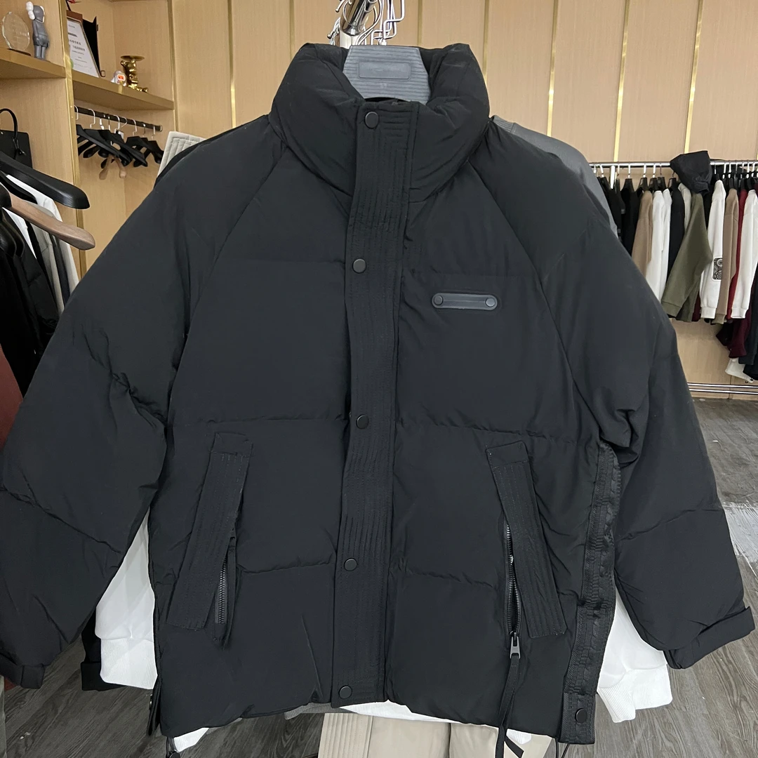 黑【F】冬季加厚防寒服外套8071【无水洗唛】