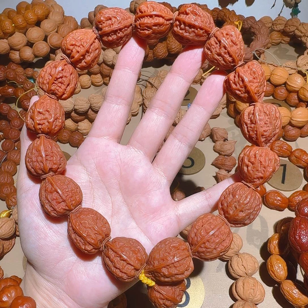 文玩核桃吊坠三棱手持