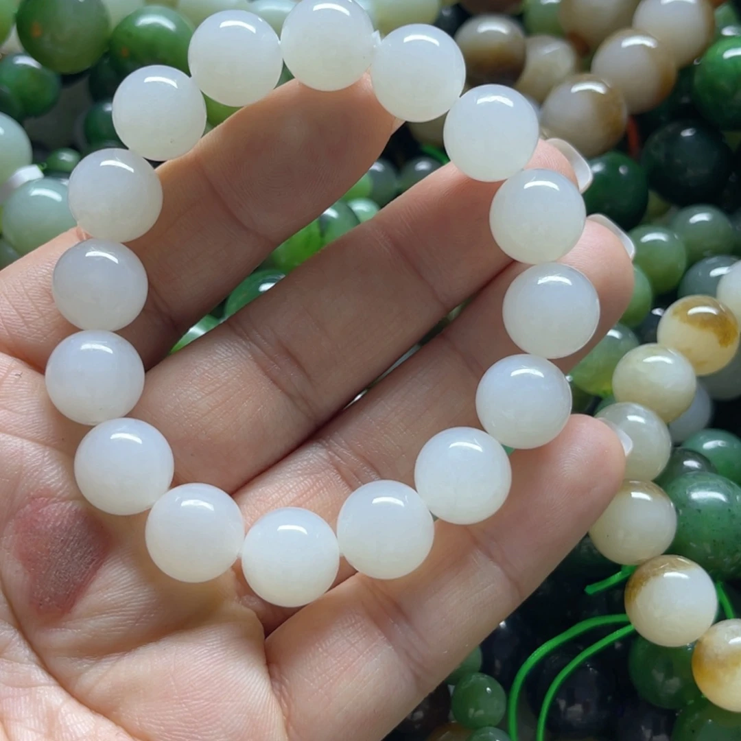 和田玉手链未镶嵌