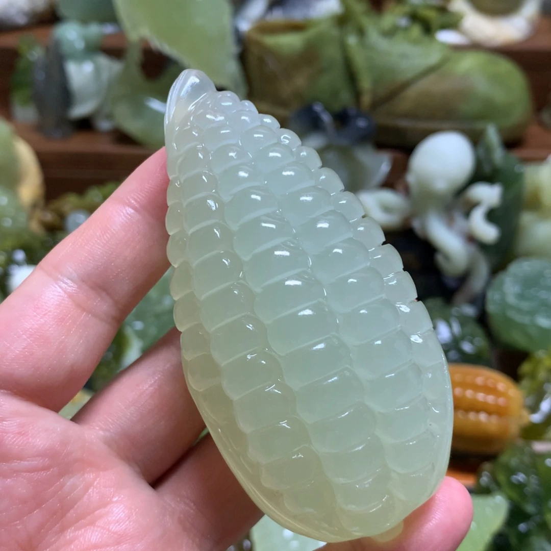 一***天岫玉未镶嵌手把手把