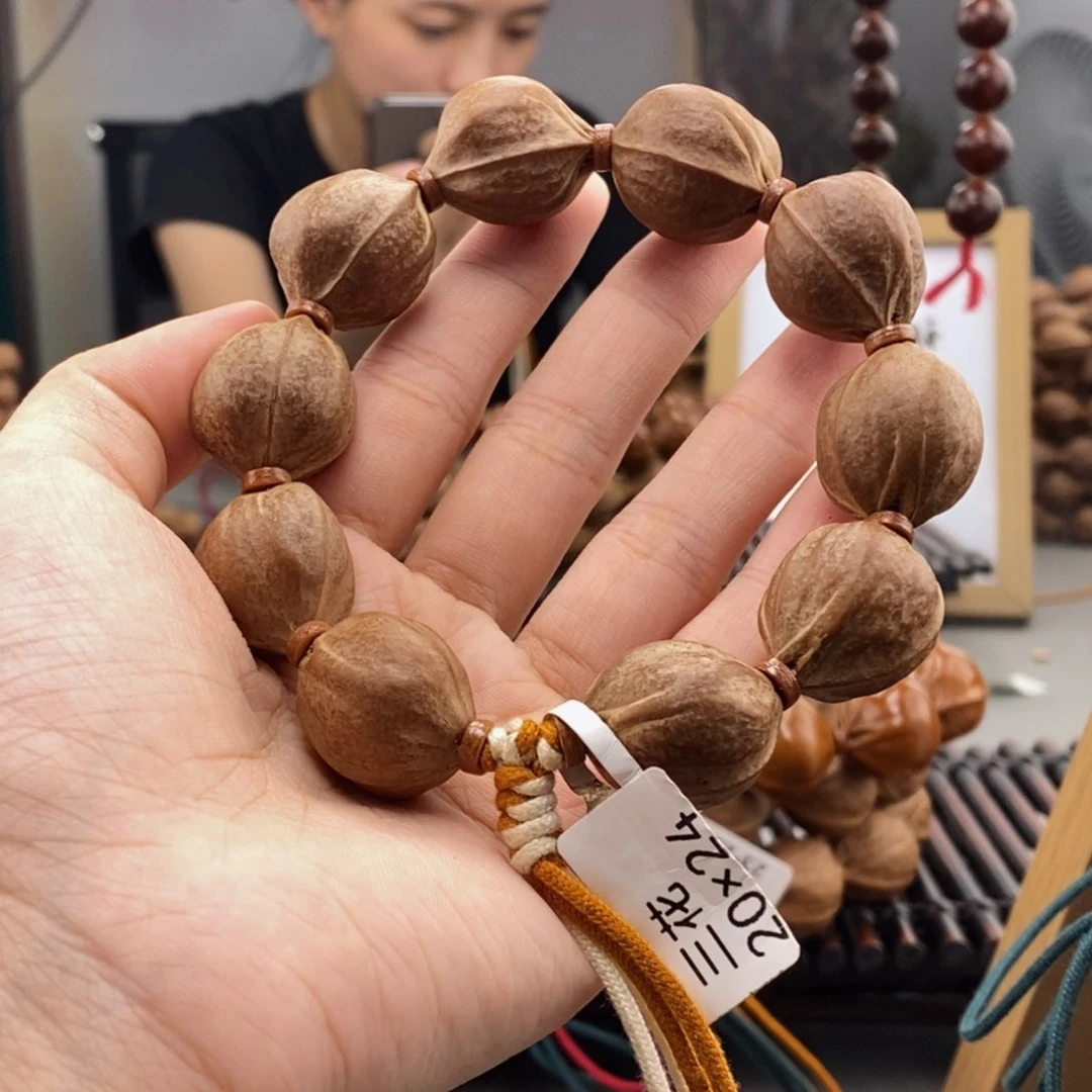 手串橄榄核小*?梅林铁