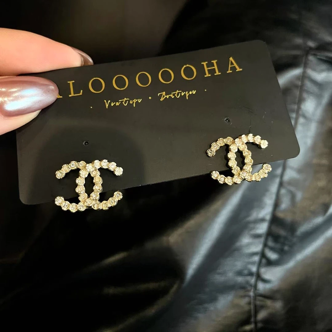 99新 Chanel/香奈儿 香奈儿/耳环/耳钉/耳夹/7374