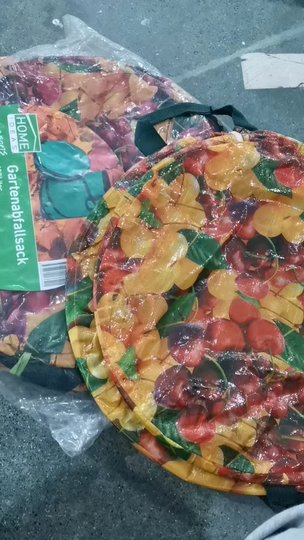 超多水果图案收纳篮脏衣篮 发1