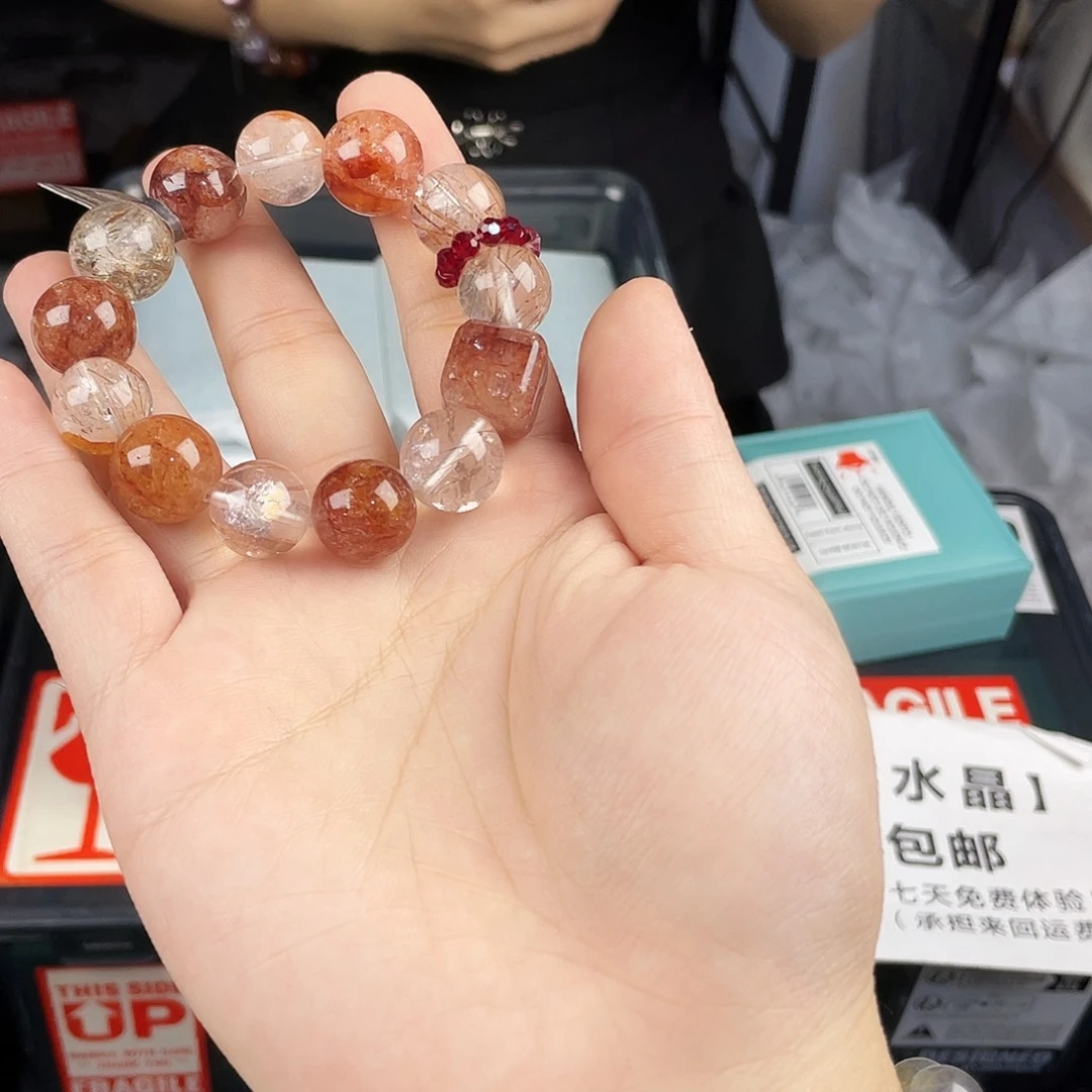 银S925镶嵌手链水晶