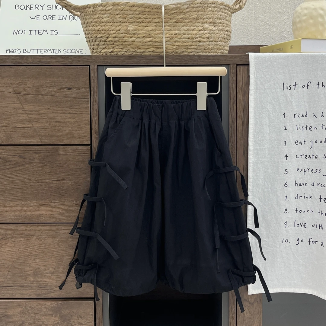 【小蛋壳】现货2025新款儿童简约纯色休闲裤DK1201