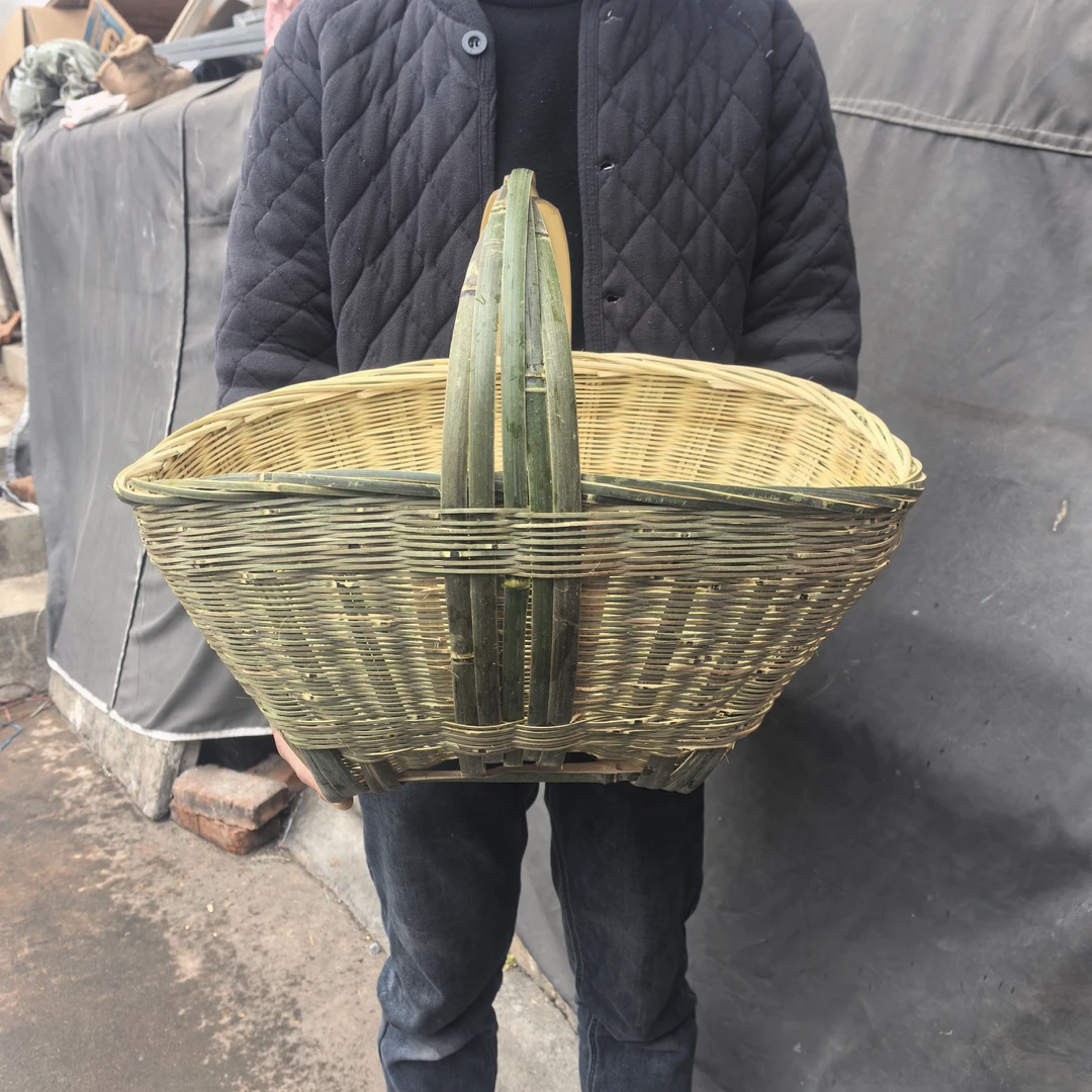 大爷板纯手工青竹框子宽30长49厘米