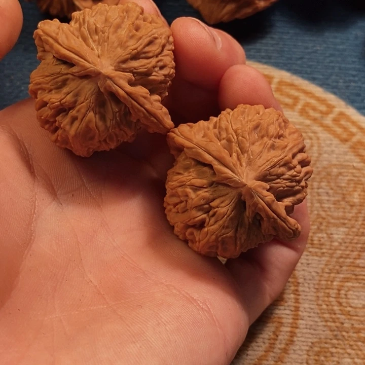 吊坠文玩核桃全品白狮子41