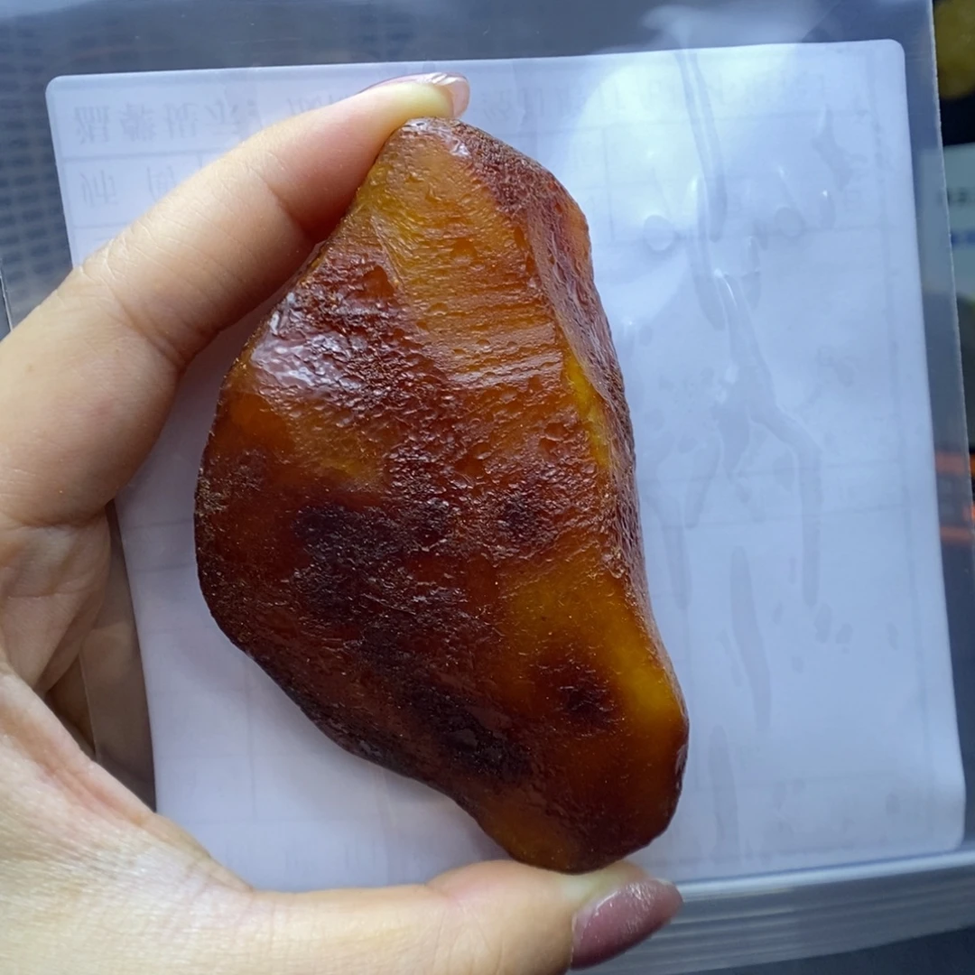 未镶嵌定制蜜蜡郎