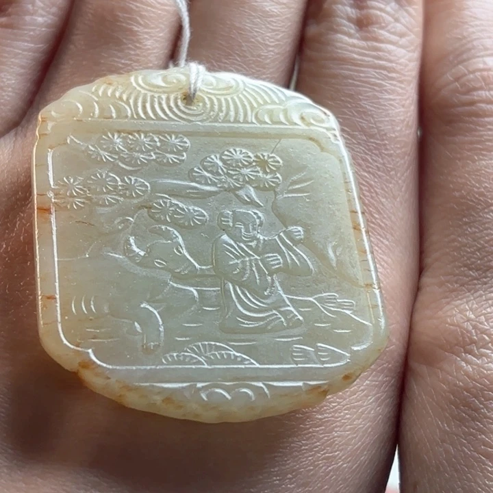 和田玉挂件未镶嵌