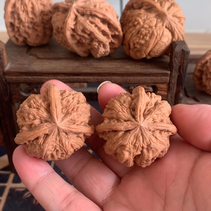 小***象吊坠文玩核桃三菱40尺