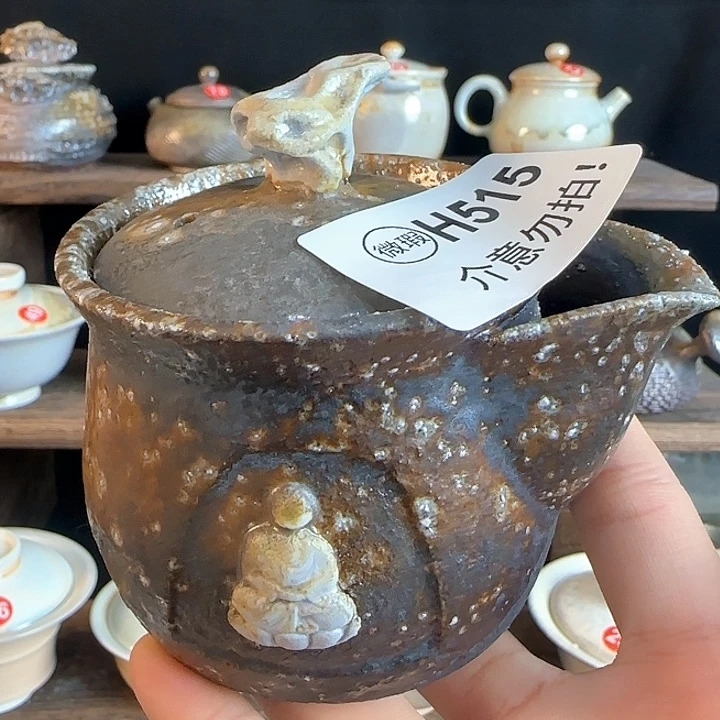 纯手拉坯手工柴烧微瑕