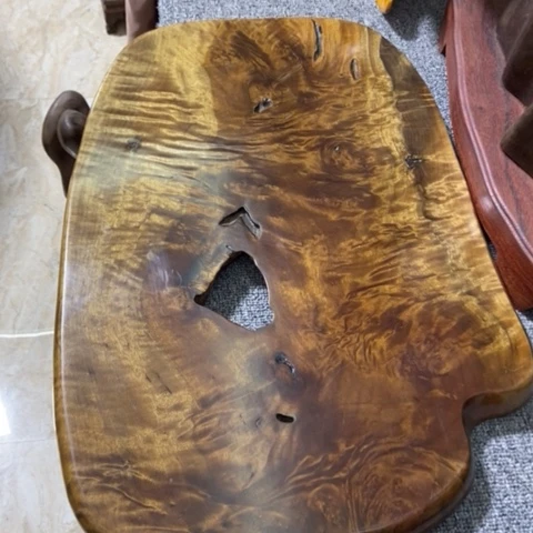 金丝楠干泡茶盘的