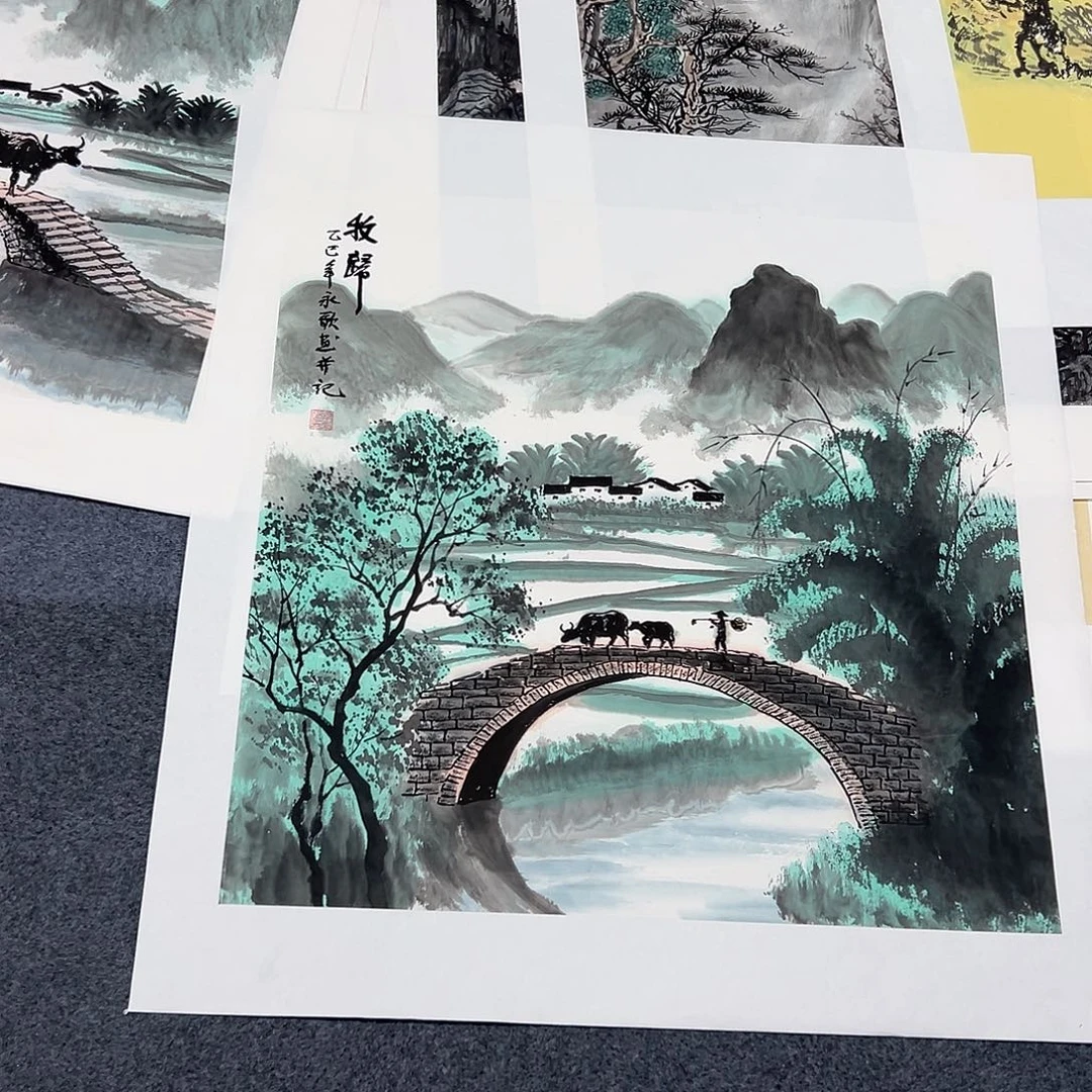 国画XD精品国画作品单幅任发
