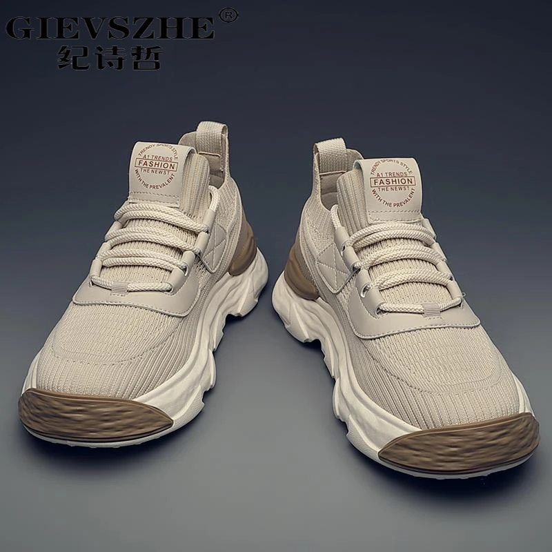 纪诗哲鞋子男款夏季2025爆款运动鞋透气黑色网面鞋轻便跑步减震鞋