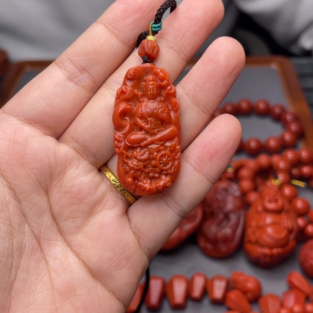 未镶嵌川料南红玛瑙