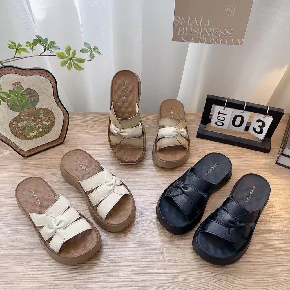 2190新款复古舒适百搭软底厚底时尚防滑拖