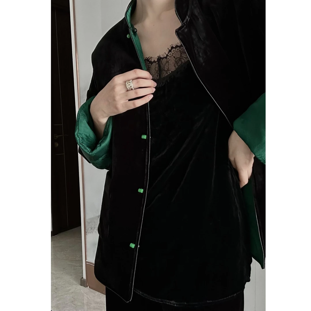 【重磅特密桑蚕丝丝绒3m新雪丽棉服】