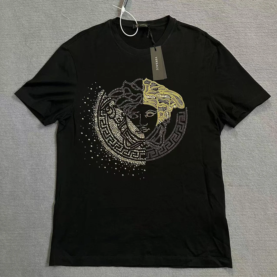 全新未使用 VERSACE/范思哲 黑色美杜莎短袖/M码