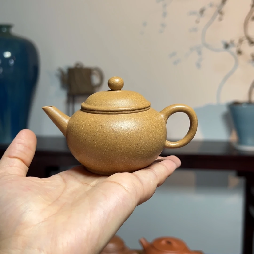 茶壶紫砂花式水平黄金段110