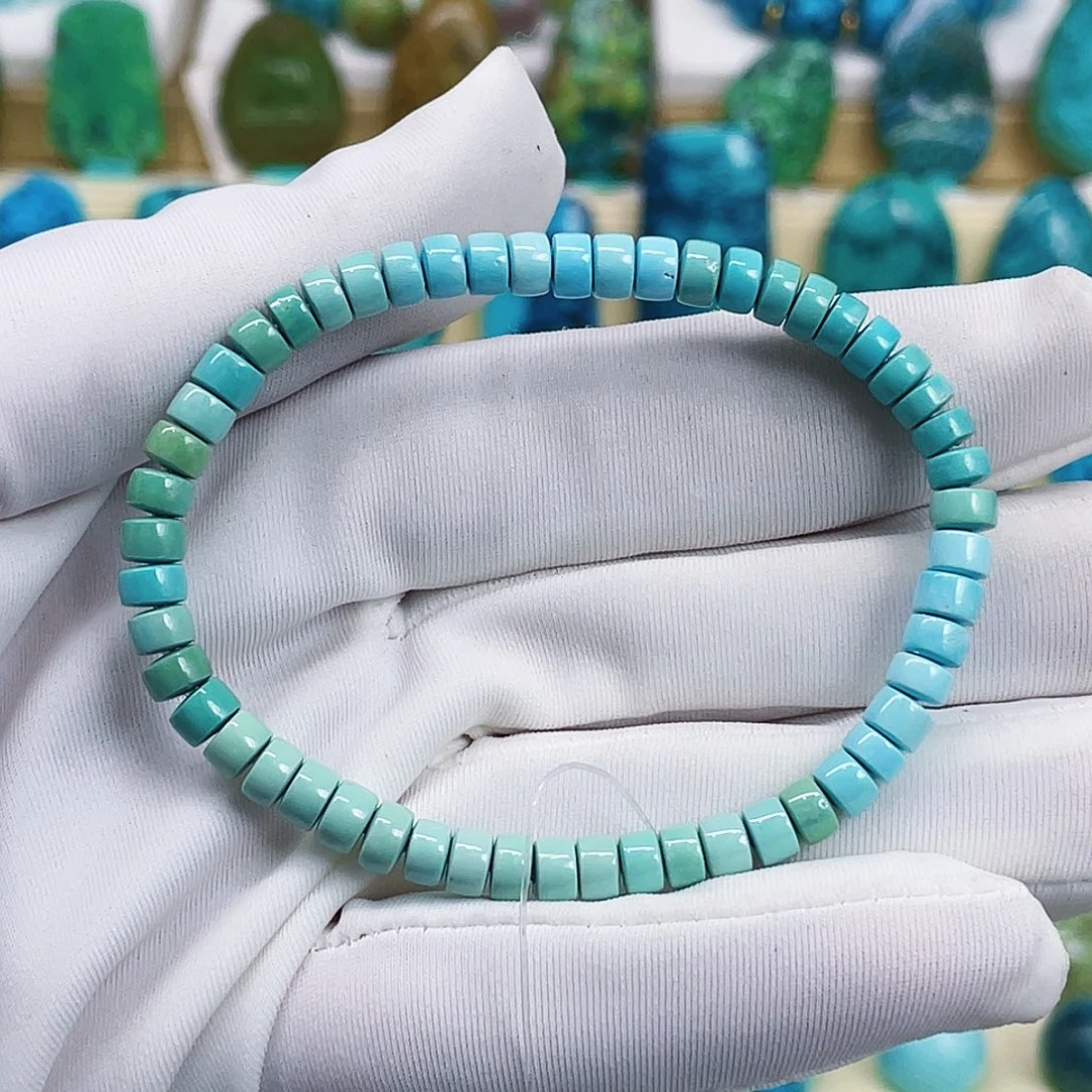 绿松石未镶嵌颈饰