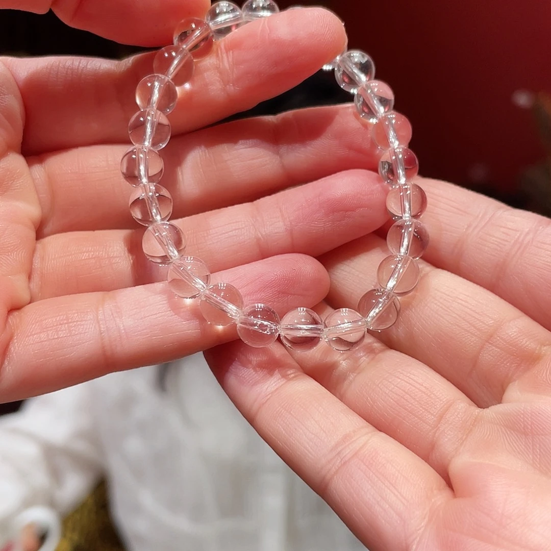 水晶手链未镶嵌白水晶