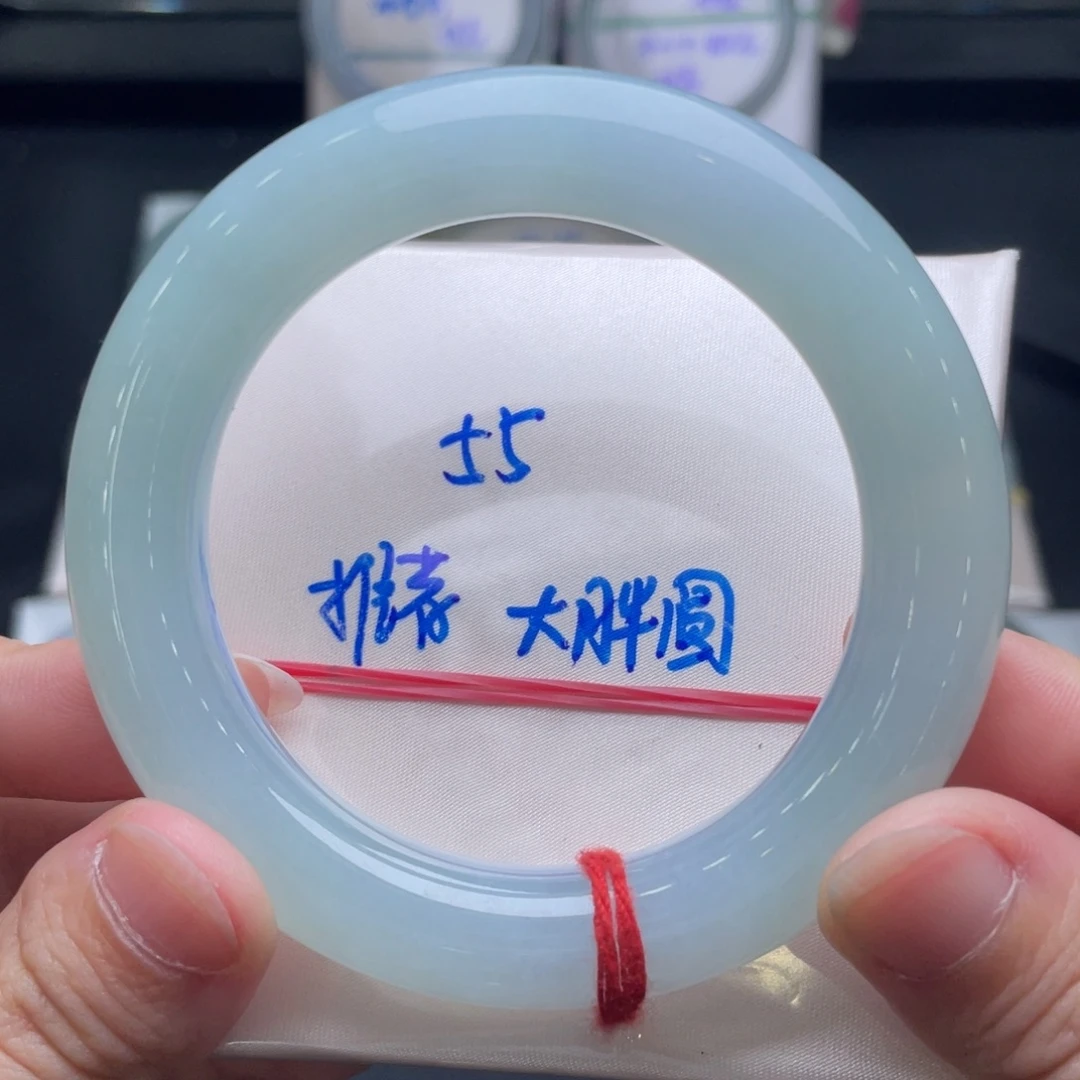 翡翠未镶嵌手镯翡翠手镯33