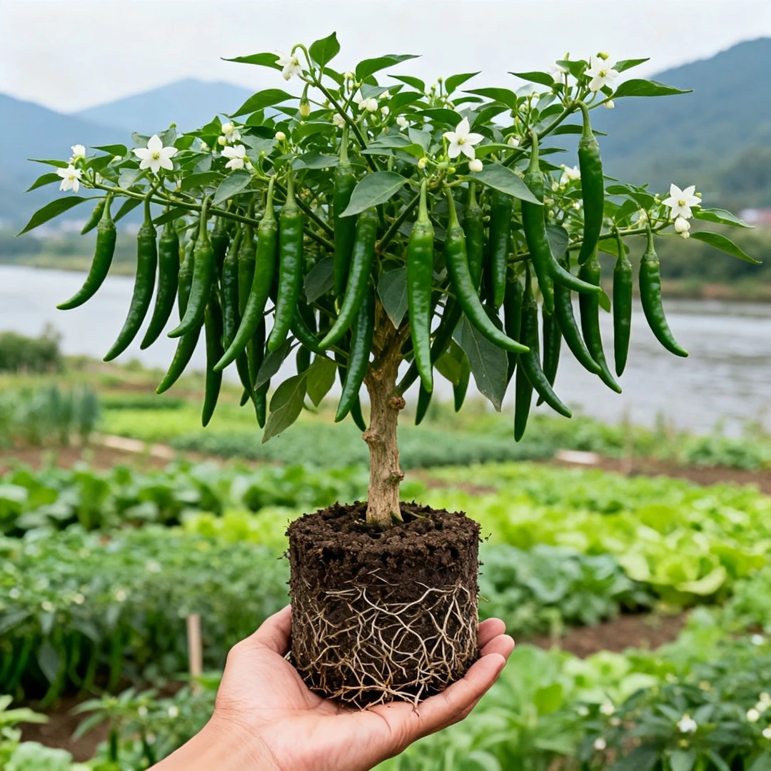 正宗樟树港辣椒苗高产好养易活绿植四季结果盆栽薄皮椒苗现挖现发