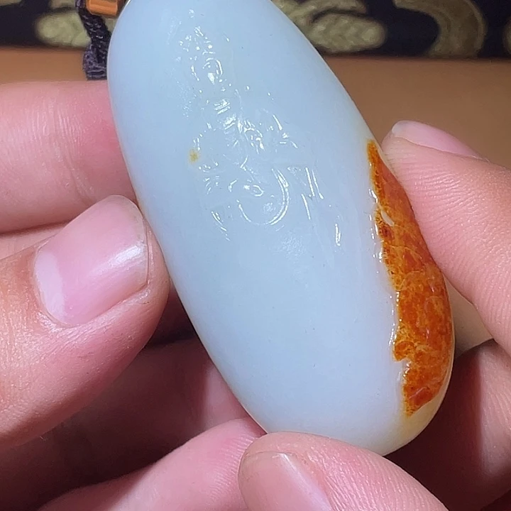 高***！颈饰未镶嵌和田玉CC