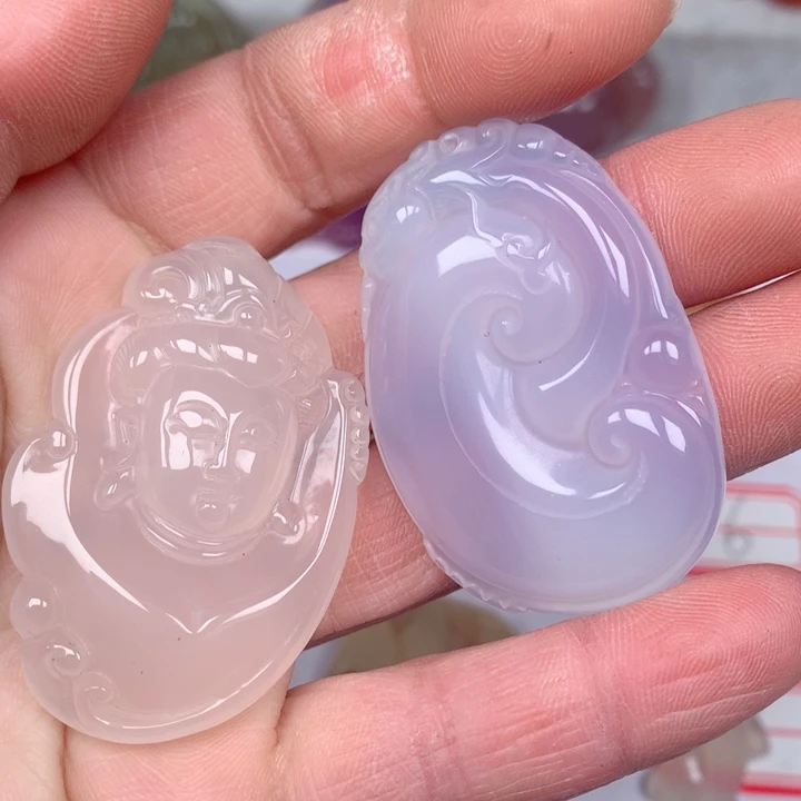 玛瑙/玉髓颈饰未镶嵌风**语