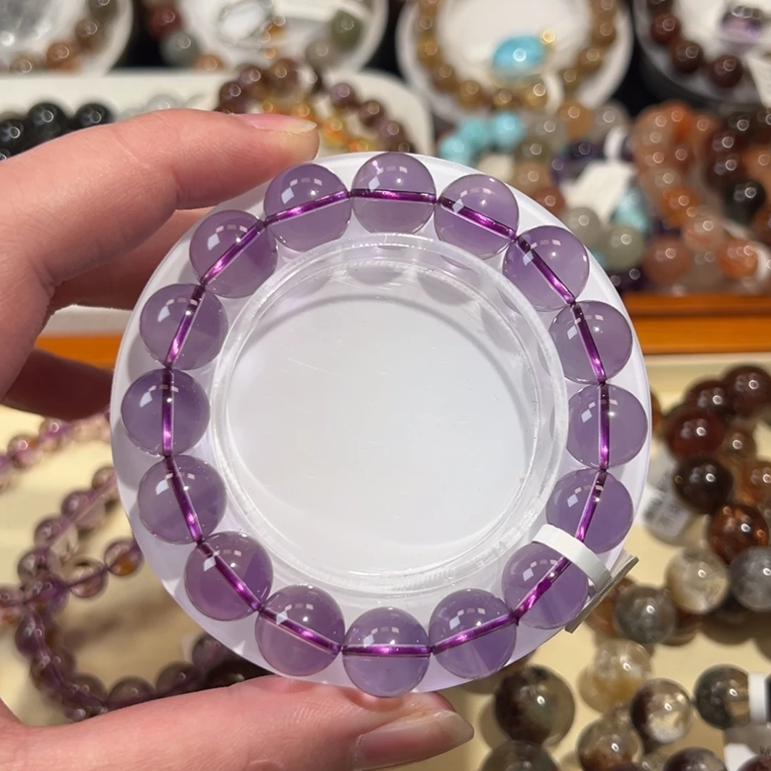 水晶手链未镶嵌紫水晶12M