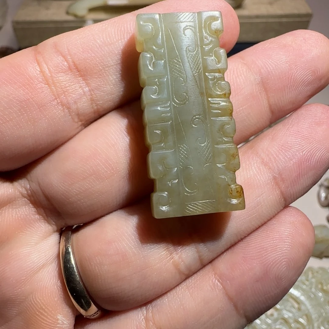 和田玉（糖玉）未镶嵌挂件啊