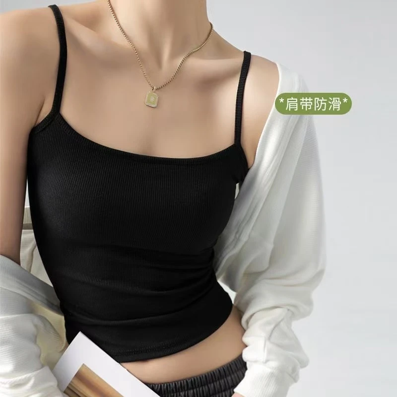 女士吊带背心女外穿2025春季新款内搭夏辣妹服饰大码女装上衣打底