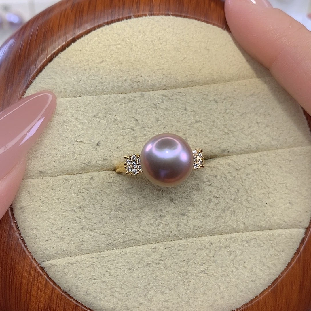 戒指合金淡水珍珠F