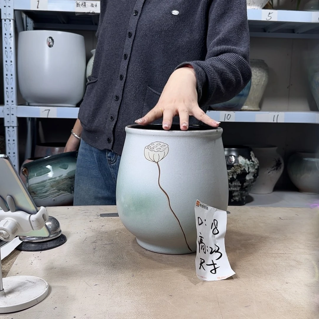 18@23 紫砂花盆尺寸