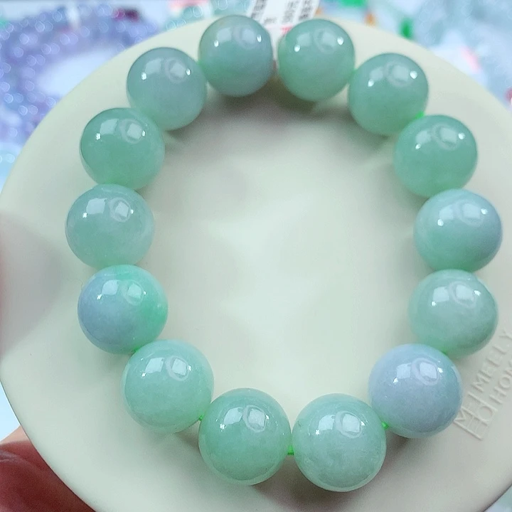 翡翠未镶嵌手链卡15