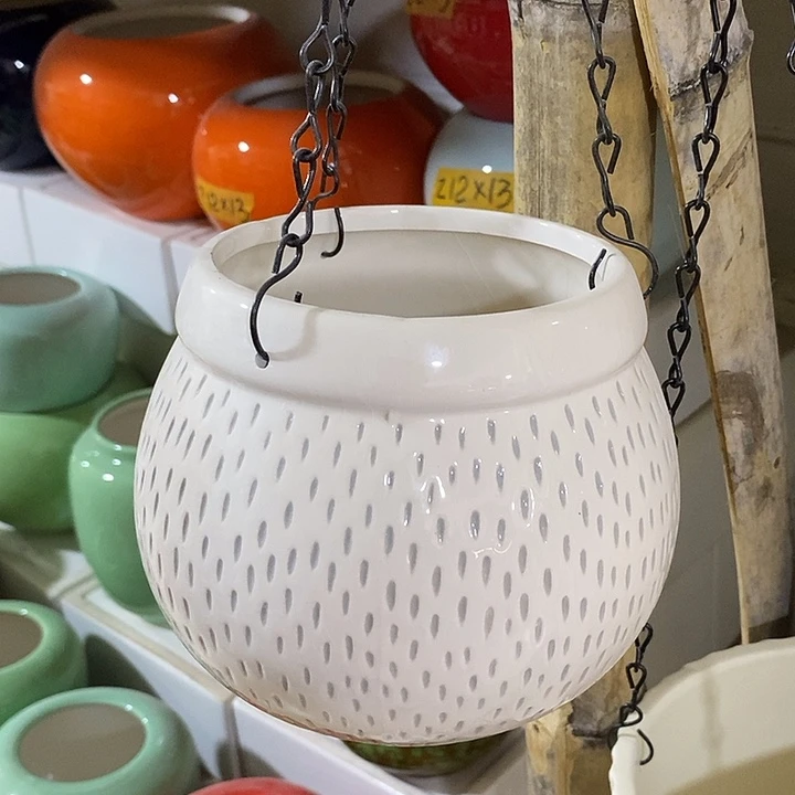 陶摆件陶盆有孔 瑕疵介意勿拍