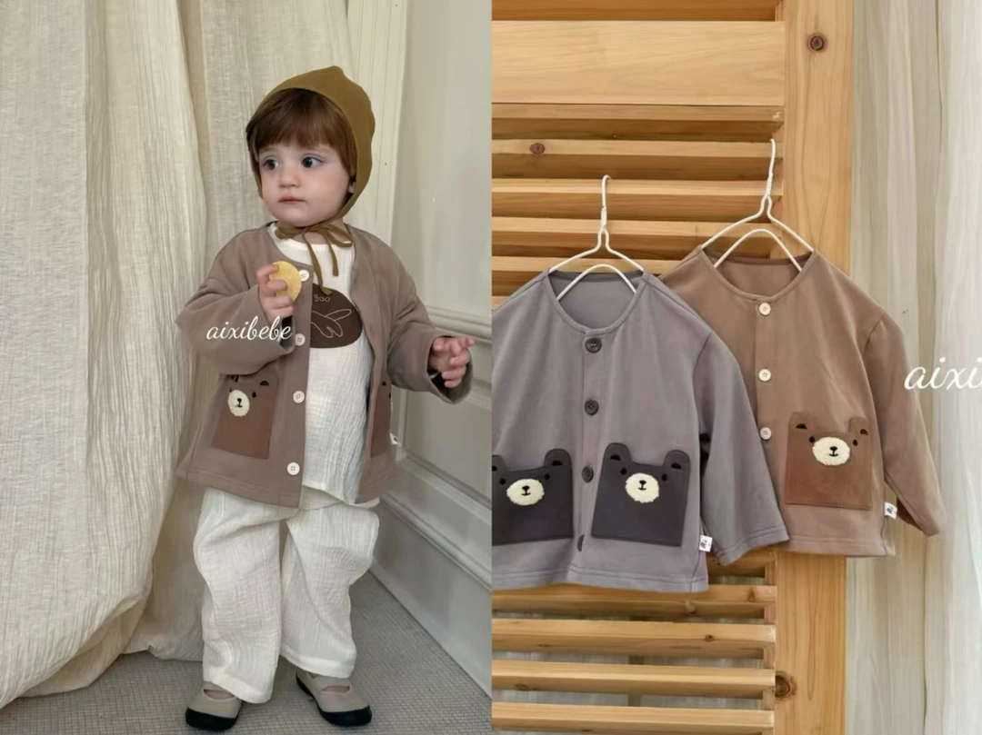 爱1013）儿童休闲宝宝春秋外套